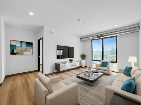 Floor plan for 2 beds, 2 baths, 960 sqft